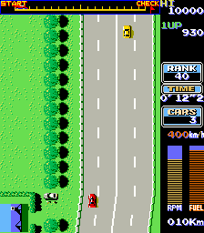 Road Fighter (set 1) Screenshot 1